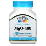 Магній оксид, Magnesium Oxide, 21st Century, 400 мг, 90таблеток, фото