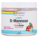 Д-Манноза, D-Mannose, Solaray, лимонно-ягодный вкус, 2000 мг, 216 г, фото – 1