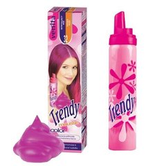 Мусс для волос № 32 интригующий фиолетово розовый, TRENDY COLOR, Venita, 75 мл - фото