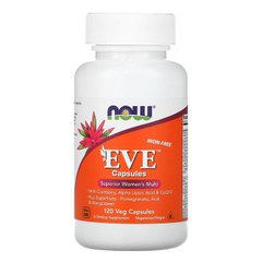 Вітаміни для жінок Єва, Eve, Women's Multi, Now Foods, 120 капсул - фото