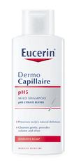 Ніжний шампунь для чутливої шкіри рН5, Eucerin, 250 мл - фото