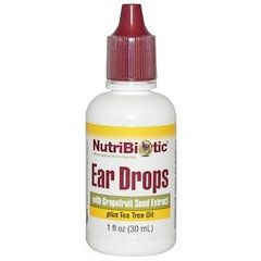 Краплі для вух, Ear Drops, NutriBiotic, 30 мл - фото