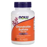 Хондроітин сульфат, Chondroitin Sulfate, Now Foods, 600 мг, 120 капсул, фото