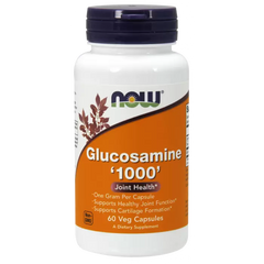 Глюкозамін, Glucosamine '1000', Now Foods, 60 капсул - фото