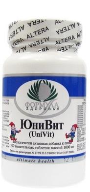 ЮниВит, Archon Vitamin Corporation, 100 таблеток - фото