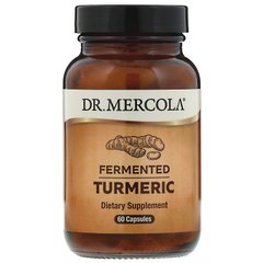 Куркума ферментированная, Fermented Turmeric, Dr. Mercola, 60 капсул - фото