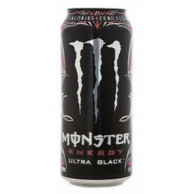 Энергетик, Monster Ultra, Monster Energy, black, 500 мл - фото