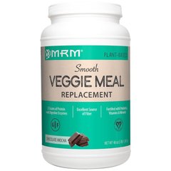 Замінник харчування, Veggie Meal Replacement, MRM, смак шоколад, 1361 г - фото