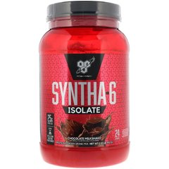 Изолят, Syntha-6 Isolate Mix, Bsn, шоколад, 900 г - фото