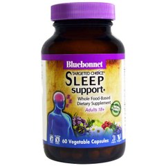 Нормалізація сну, Targeted Choice, Bluebonnet Nutrition, 60 рослинних капсул - фото