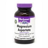 Аспартат Магния 400 мг, Magnesium Aspartate, Bluebonnet Nutrition, 100 вегетарианских капсул, фото