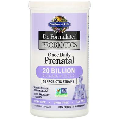 Пробиотики для беременных и кормящих мам (Probiotics), Garden of Life, 30 капсул - фото