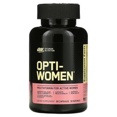 Вітаміни для жінок Opti Women, Optimum Nutrition, 60 капсул - фото