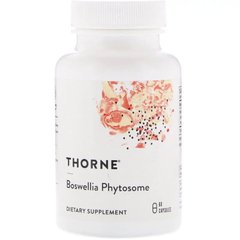 Босвелія, Boswellia Phytosome, Thorne Research, 350 мг, 60 капсул - фото