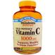 Вітамін С, Vitamin C, Sundown Naturals, 1000 мг, 300 капсул, фото – 1