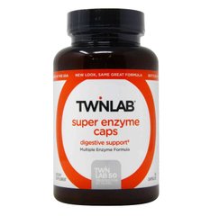 Супер ензими, Super Enzyme, Twinlab, 50 капсул - фото
