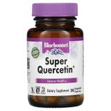 Кверцетин, Super Quercetin, Bluebonnet Nutrition, 30 вегетаріанських капсул, фото