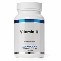 Вітамін С високоякісний, Vitamin C, Douglas Laboratories, 100 таблеток - фото