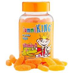 Вітамін С жувальний, Vitamin C for Kids, Gummi King, 60 конфет - фото