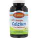 Жувальний кальцій для дітей, Kid's Chewable Calcium, Carlson Labs, ваніль, 250 мг, 120 таблеток, фото – 1