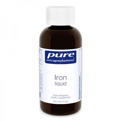 Железо (жидкость), Iron liquid, Pure Encapsulations, 120 мл - фото