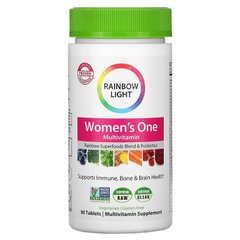 Вітаміни для жінок, Multivitamin, Rainbow Light, 90 таблеток - фото