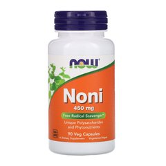 Нони Гавайский, Noni, Now Foods, 450 мг, 90 капсул - фото