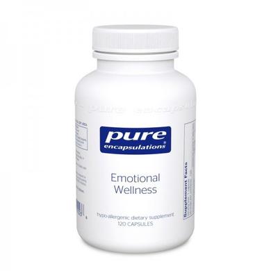 Емоційне здоров'я, Emotional Wellness, Pure Encapsulations, 60 капсул - фото