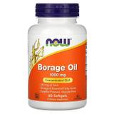 Масло огуречника (Borage Oil), Now Foods, 60 капсул, фото