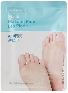 Маска-носочки для ног увлажняющая, Smile Foot Mask, The Face Shop, 1 шт - фото