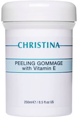 Пілінг-гомаж з вітаміном Е для всіх типів шкіри, Peeling Gommage, Christina, 250 мл - фото