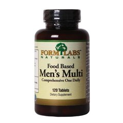 Вітаміни і мінерали для чоловіків, Food Based Men's Multi, 120 таблеток - фото
