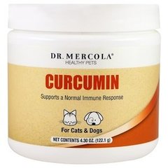 Куркумин для кошек и собак, Curcumin for Cats & Dogs, Dr. Mercola, 122,1 г - фото