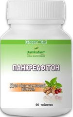 Панкреафітон для підшлункової залози, Danikafarm, 90 таблеток - фото