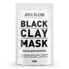 Чорна глиняна маска для обличчя Black Зlay Mask Joko Blend, Joko Blend, 150 г - фото