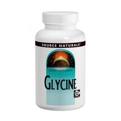 Гліцин 500 мг, Source Naturals, 100 капсул - фото