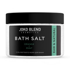 Сіль Мертвого моря для ванн Апельсин-М'ята, Joko Blend, 300 гр - фото