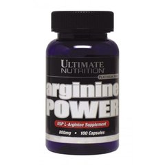 Аргинин, Arginine power, Ultimate Nutrition, 100 капсул - фото