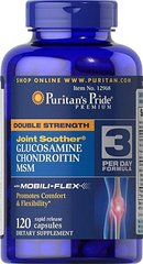 Глюкозамин хондроитин, Glucosamine Chondroitin Complex, Puritan's Pride, 120 капсул - фото