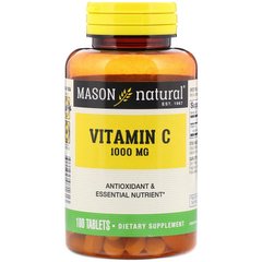 Чистый витамин С, 1000 мг, 100 таблеток - фото