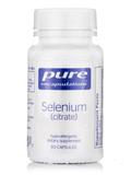Селен (цитрат), Selenium (citrate), Pure Encapsulations, 200 мкг, 60 капсул, фото