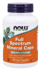 Мультимінеральна формула (Full Spectrum Mineral Caps), Now Foods, 120 капсул - фото
