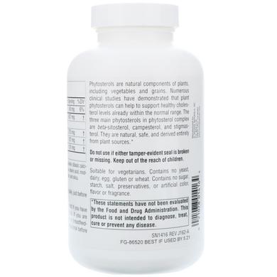Бета ситостерол комплекс, Beta Sitosterol, Source Naturals, 375 мг, 120 таблеток - фото