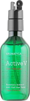 Тоник против выпадения волос, Rosemary Active V Anti-Hair Loss Tonic, Aromatica, 100 мл - фото
