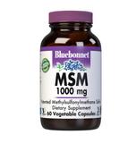 МСМ 1000 мг, MSM, Bluebonnet Nutrition, 60 вегетарианских капсул, фото