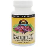 Ресвератрол (Resveratrol), Source Naturals, 200 мг, 60 таблеток, фото