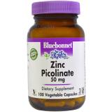 Цинк пиколинат, Zinc Picolinate, Bluebonnet Nutrition, 50 мг, 100 капсул, фото