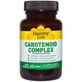 Каротиноїди, Carotenoid Complex, Country Life, комплекс, 60 капсул, фото