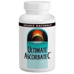 Витамин С (аскорбат), Ultimate Ascorbate C, Source Naturals , 1000 мг, 100 таблеток - фото