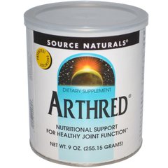 Гідролізований колаген, Arthred, Source Naturals, 255,15 г - фото